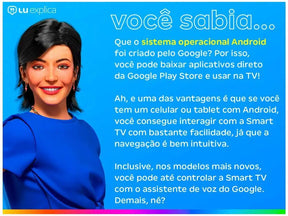 TV 32 Full HD Android Com Wifi📺