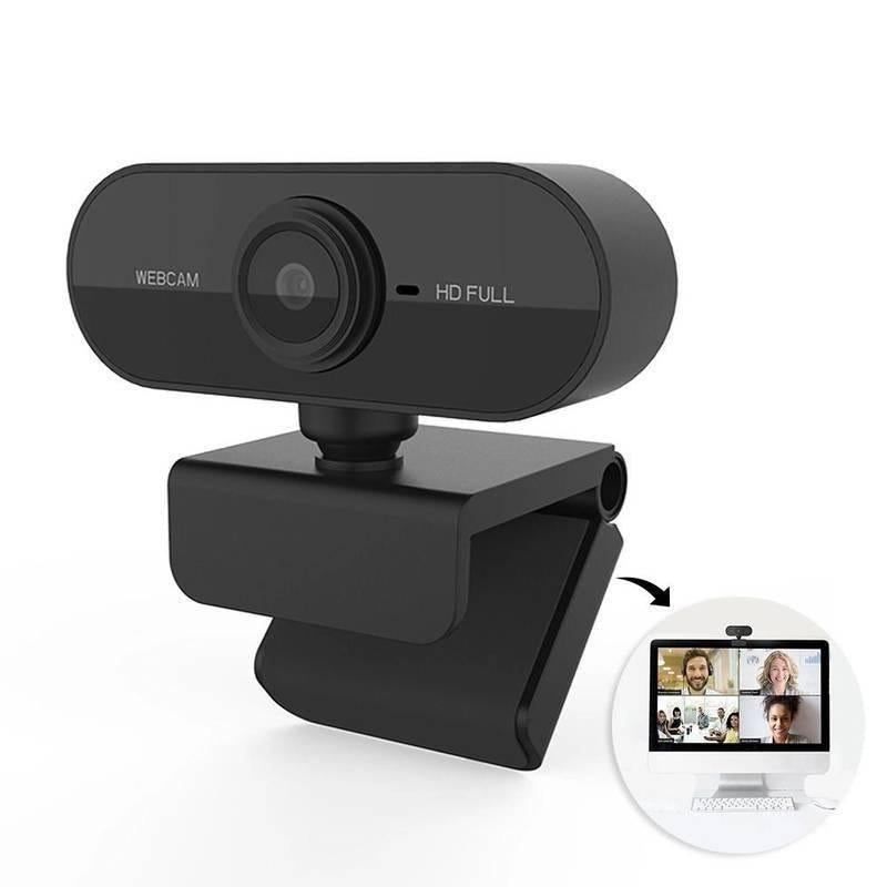 Câmera webcam 7415 full hd 1080p com microfone  webcam home office teams, zoom, meet, hangouts imagem full hd