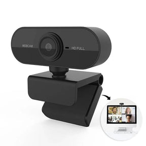 Câmera webcam 7415 full hd 1080p com microfone  webcam home office teams, zoom, meet, hangouts imagem full hd